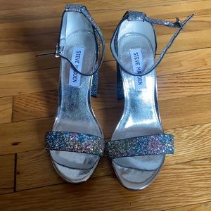 Steve Madden glitter heels